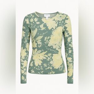 Topshop Floral Long Sleeve Ribbed Top 6
Y2K Cottagecore Fairy Grunge Balletcore